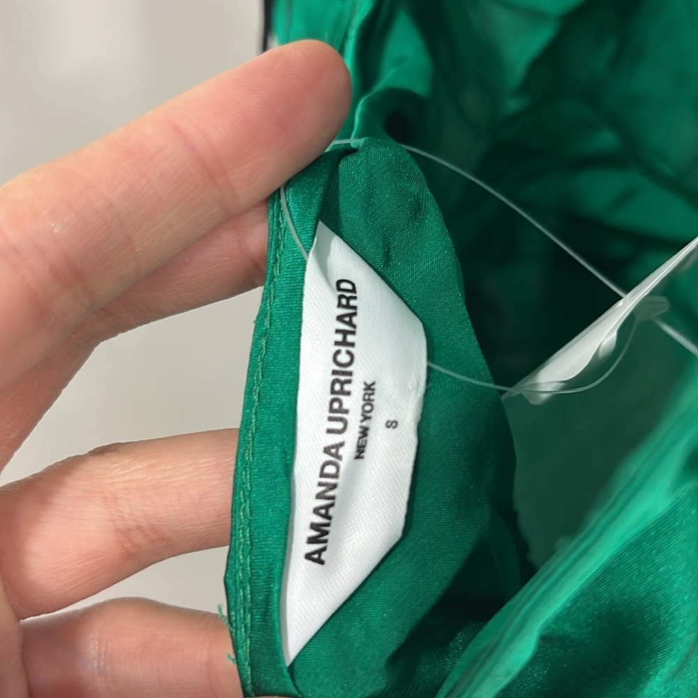 AMANDA UPRICHARD Samba Gown Green - Picture 7 of 10